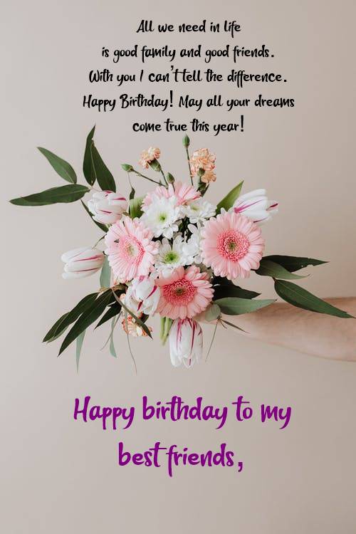 happy birthday my dear friend messages