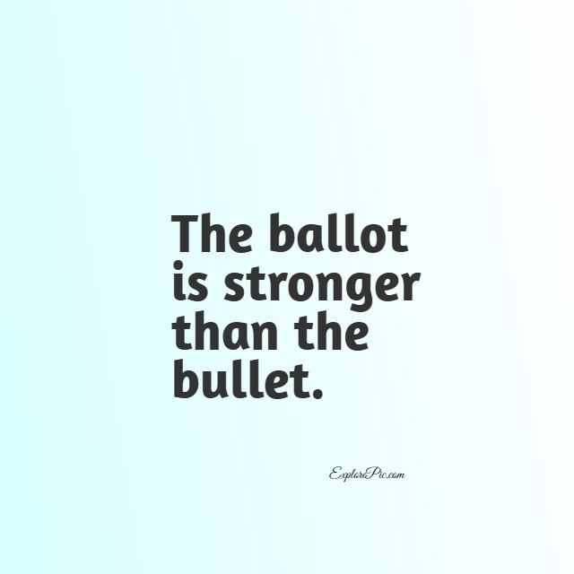 abraham lincoln quotes on democracy and the importance of voting