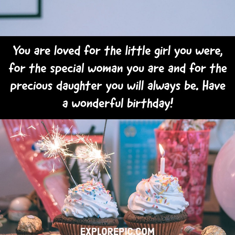 Cutest Happy Birthday Wishes for Daughter 1