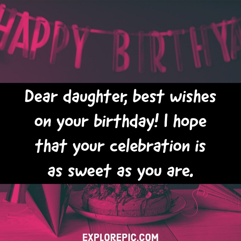 Happy birthday wishes for daughter – best messages quotes 1