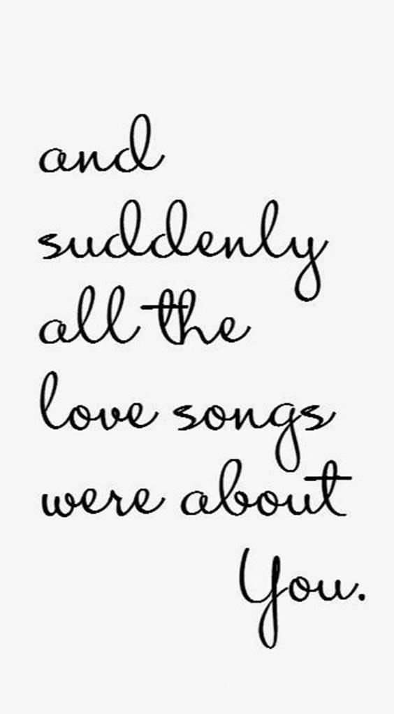 real relationships quotes on love songs
