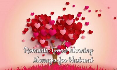 Romantic good morning greetings to husband
