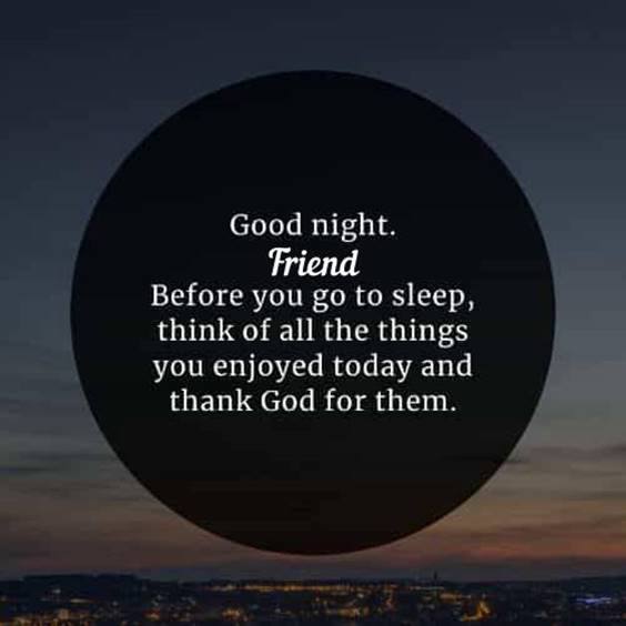 good night quotes for friends group