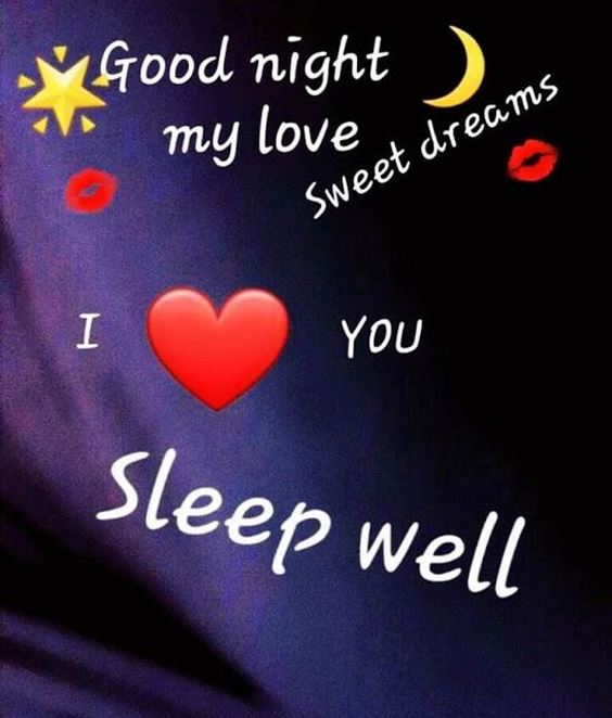 sweet dreams my love