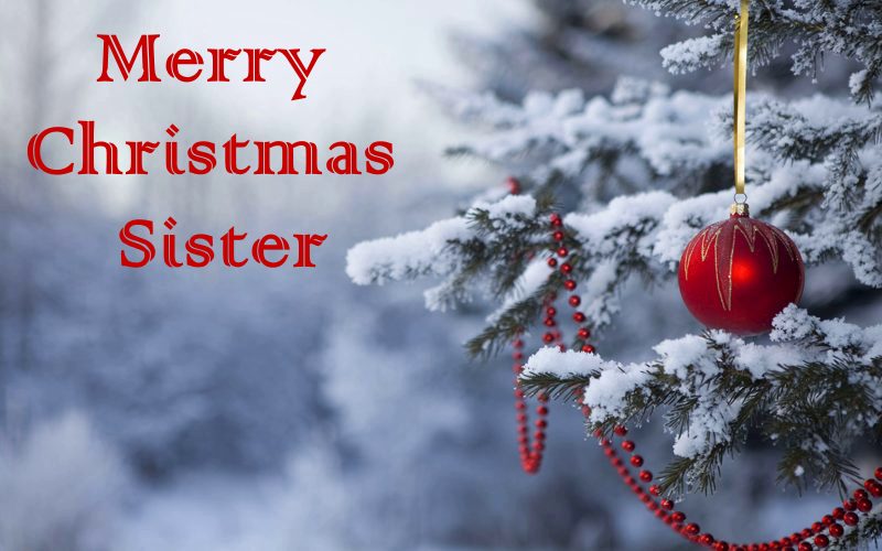 265 Happy Christmas Wishes For Sister – Xmas Greeting Cards