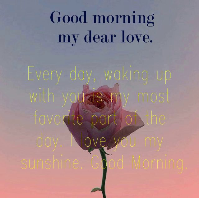 good morning quotes for love ones
