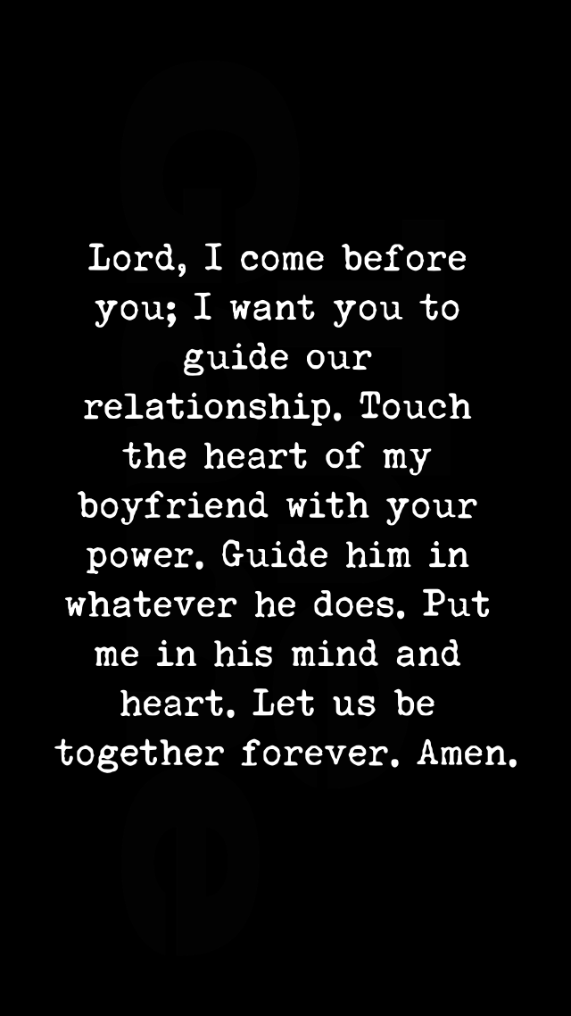 A Prayer For The Man I Love