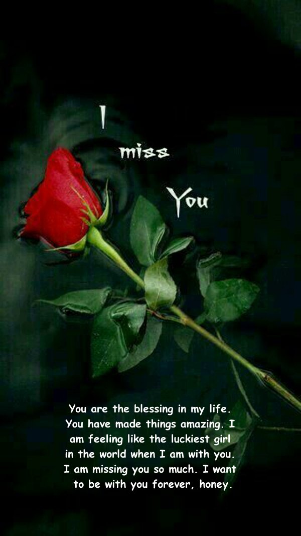 touching i miss you messages for him