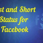 Best and Short Status for Facebook Cute Status for Maximum Likes