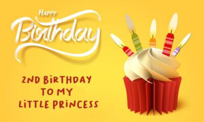 Happy 2nd Birthday to My Little Princess Sweet Birthday Wishes