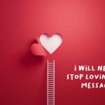 I Will Never Stop Loving You Messages Best Love Quotes