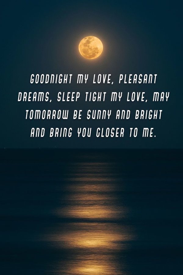 cute goodnight quotes for him and sweet dreams images for him