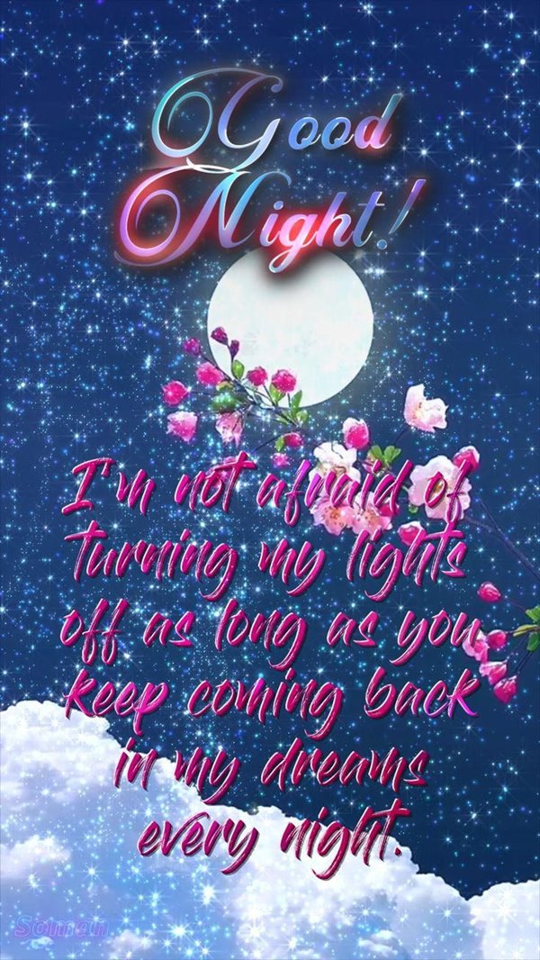 good night beautiful message and sweet dreams my love quotes