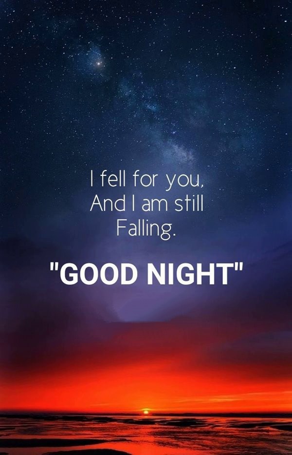 good night boyfriend and cute goodnight text for him