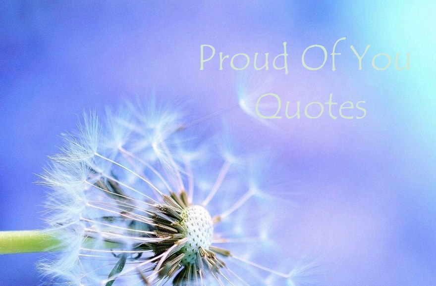 160 Inspirational Proud Of You Quotes, Messages, Wishes
