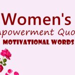 Powerful Women's Empowerment Quotes Motivational Words