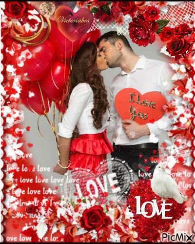 happy valentines day babe gif