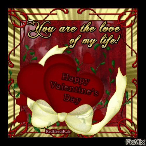 happy valentines day cute animated gif
